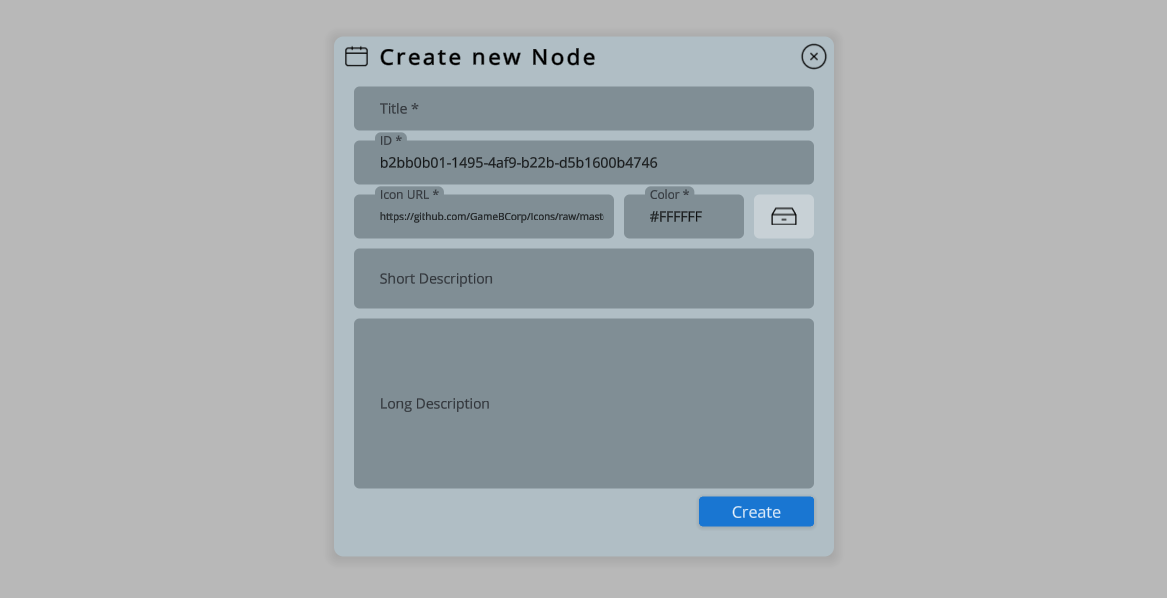 creating node