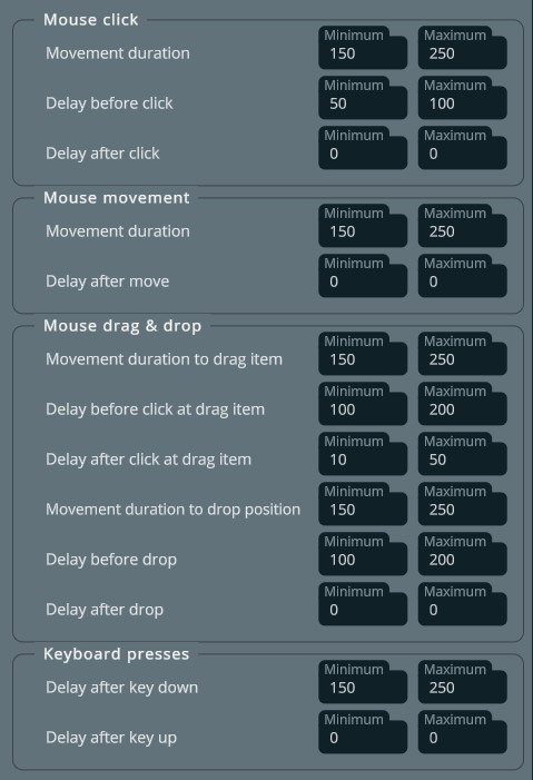 Delay Config